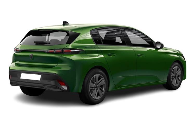 Peugeot 308 Hatchback 1.2 Hybrid 145 Allure e-DSC6 exterior rear view