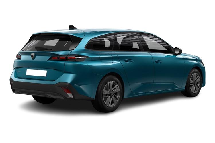 Peugeot 308 MPV 1.2 Hybrid 145 GT e-DSC6 exterior rear view