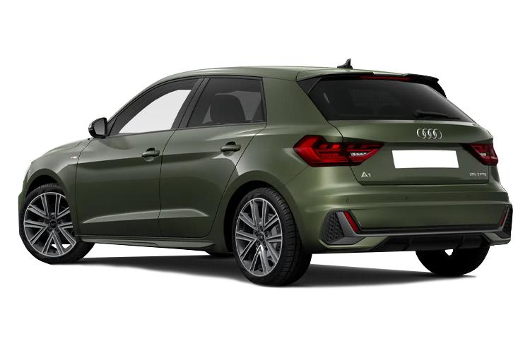 Audi A1 Hatchback 25 TFSI 95 Black Edition Tech Pro exterior rear view