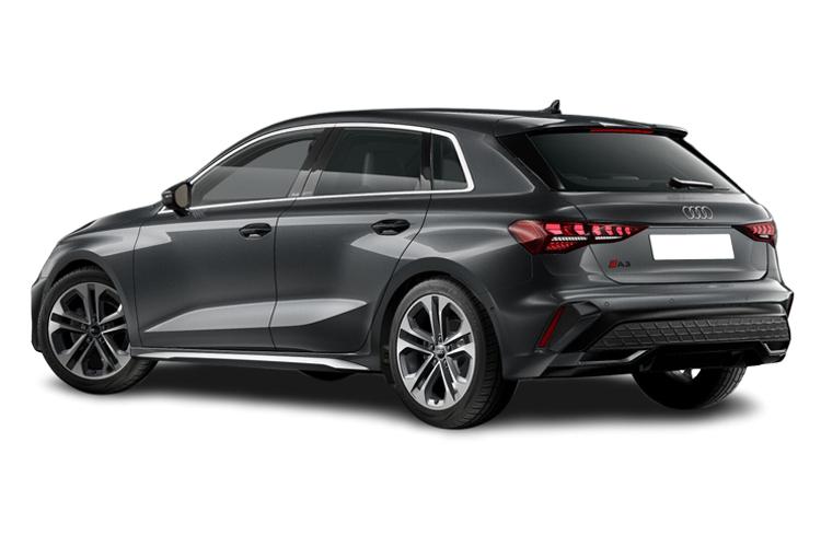 Audi A3 Hatchback TFSI 150PS Black Edition exterior rear view