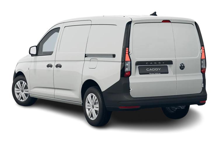 Volkswagen Caddy Cargo Maxi Large Van - Standard 2.0 TDI 102 Commerce Business Tech Pack exterior rear view