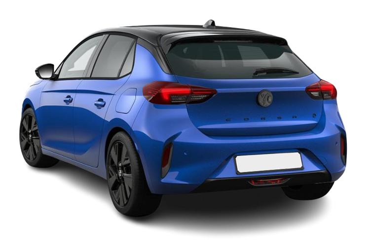 Vauxhall Corsa Hatchback 50kWh 100kW GS Auto exterior rear view