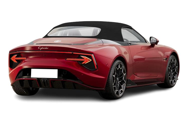 MG Motor UK Cyberster Convertible 250kW Trophy EV Auto exterior rear view