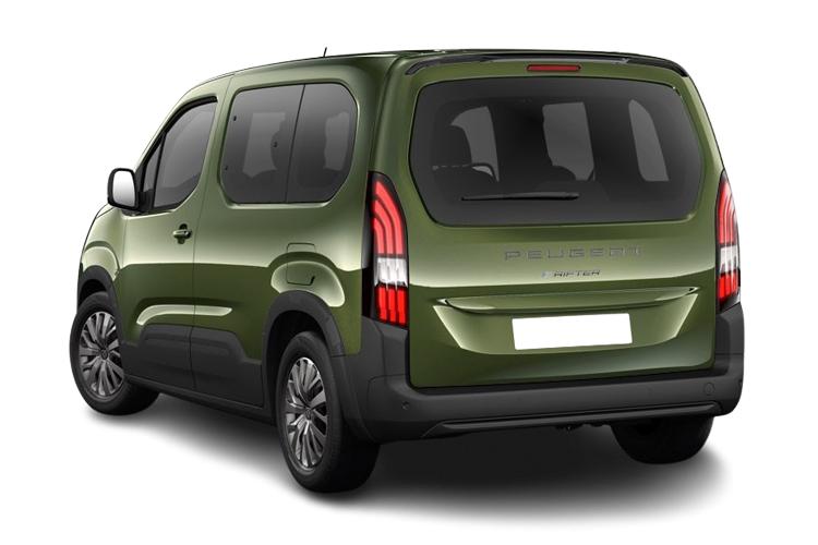 Peugeot E-Rifter MPV 52kWh 136 Allure Auto exterior rear view