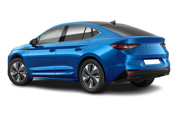 Skoda Enyaq Coupe 82kWh 210kW 85 Edition Maxx Auto exterior rear view