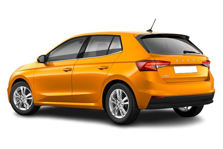 Skoda Fabia Hatchback 1.0 TSI 95 Design Edition exterior rear view