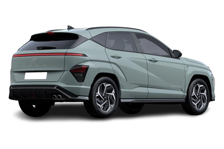 Hyundai Kona Medium Crossover/SUV 1.6T 138ps Hybrid Ultimate 6DCT exterior rear view
