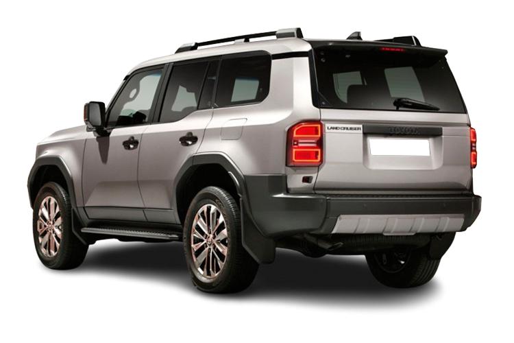 Toyota Land Cruiser Large SUV 2.8D-4D Invincible Auto exterior rear view