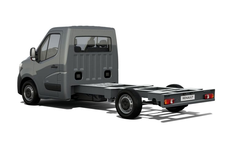 Renault Master Cab E-Tech Platform Cab Platform LL35 57KW 52kWh Strt exterior rear view