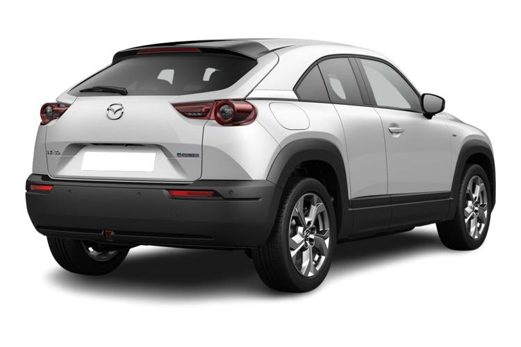 Mazda MX-30 Hatchback eSKYACTIV R-Ev Prm/L 17.8kWh 125kW exterior rear view