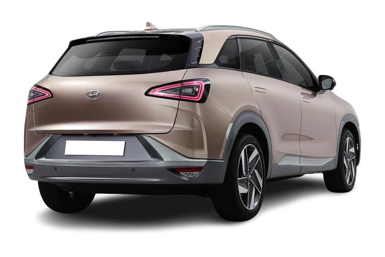 Hyundai Nexo Medium Crossover/SUV Hydrogen Fuel Cell Premium SE CVT exterior rear view