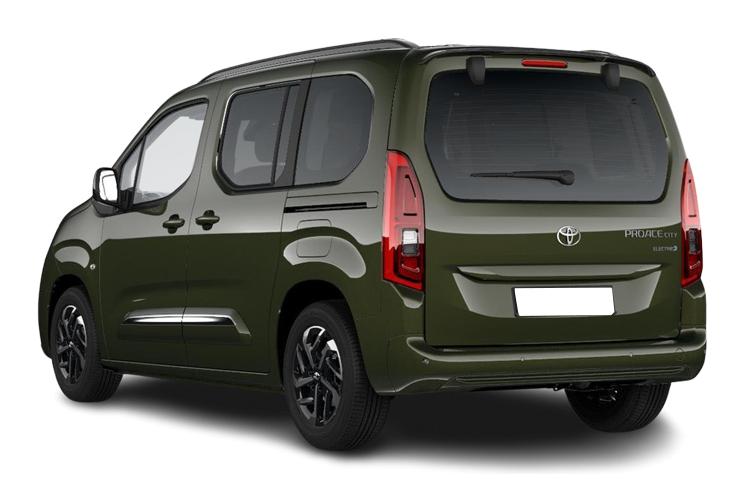 Toyota Proace City Verso EV MPV L1 100 Design 50kWh Auto exterior rear view