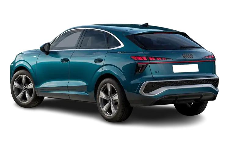 Audi Q3 Hatchback 2.0 TDI 150 Sport Sound Vision Pack S tronic exterior rear view