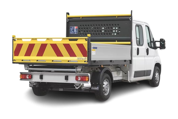 Citroen Relay Ready To Run Tipper Crew Cab 35 L3 2.2BlHDi 140 Enterprise Edition exterior rear view
