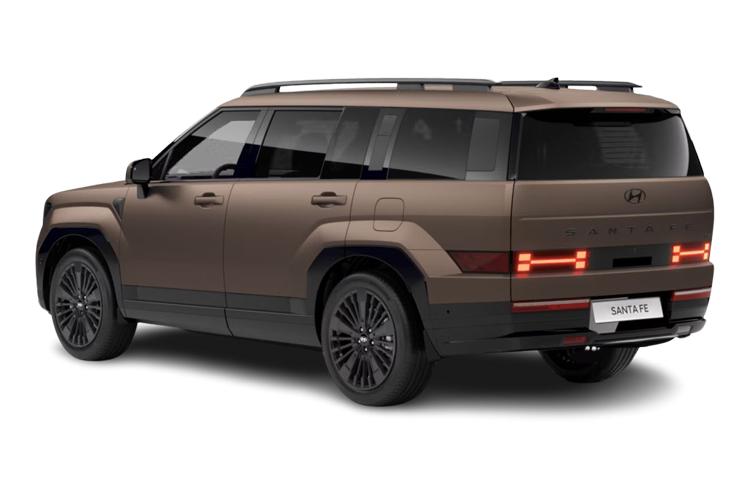 Hyundai Santa Fe Large SUV 1.6TGDi Phev Cligpy Auto 4Drive exterior rear view