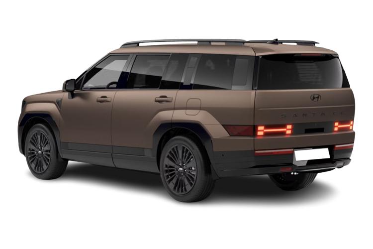 Hyundai Santa Fe Large SUV 1.6TGDi Hybrid Clghpy Auto 2WD exterior rear view