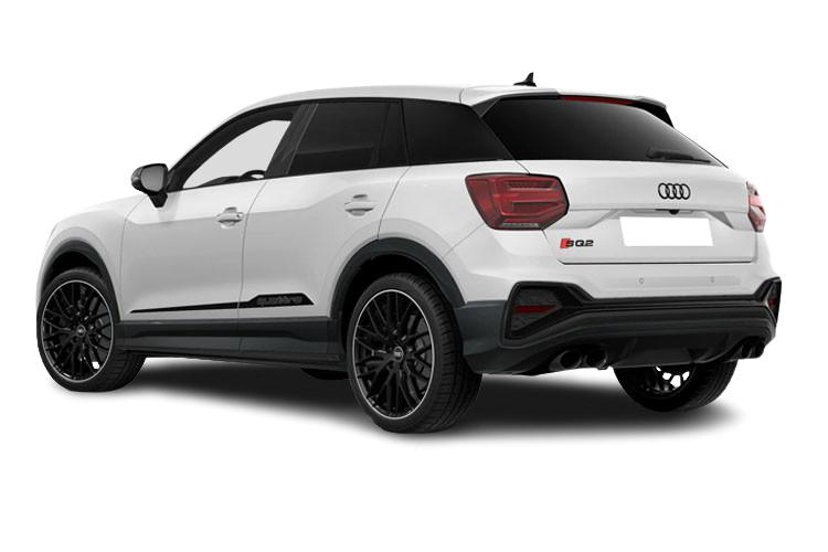 Audi SQ2 Small Crossover/SUV TFSI 300 Quattro Black Edition Tech S tronic exterior rear view