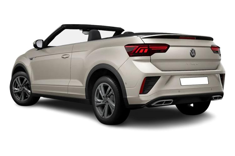 Volkswagen T-Roc Convertible 1.5 TSI Evo 150PS Style exterior rear view