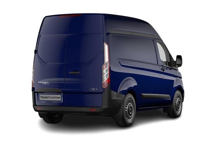Ford Transit Custom High Roof Medium Van - High 260L1 2.0TDCi 105 EcoBlue Leader exterior rear view