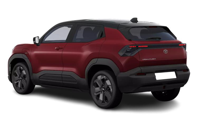Toyota Urban Cruiser Small Crossover/SUV Excel 61kWh Auto exterior rear view