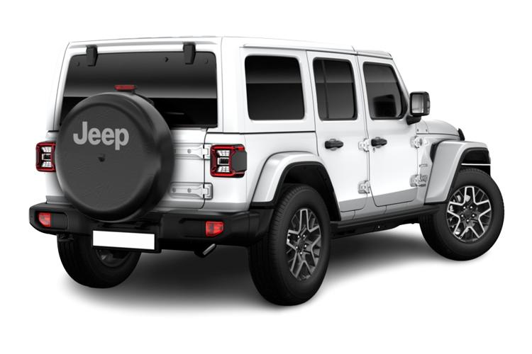 Jeep Wrangler Large SUV 2.0 Gme 272hp Rubicon Auto exterior rear view
