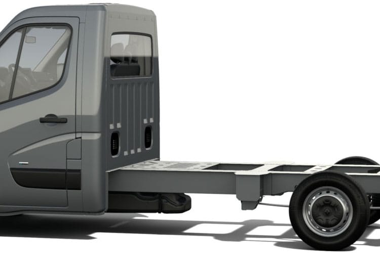 Renault Master Cab E-Tech Platform Cab Platform LL35 57KW 52kWh Strt close up