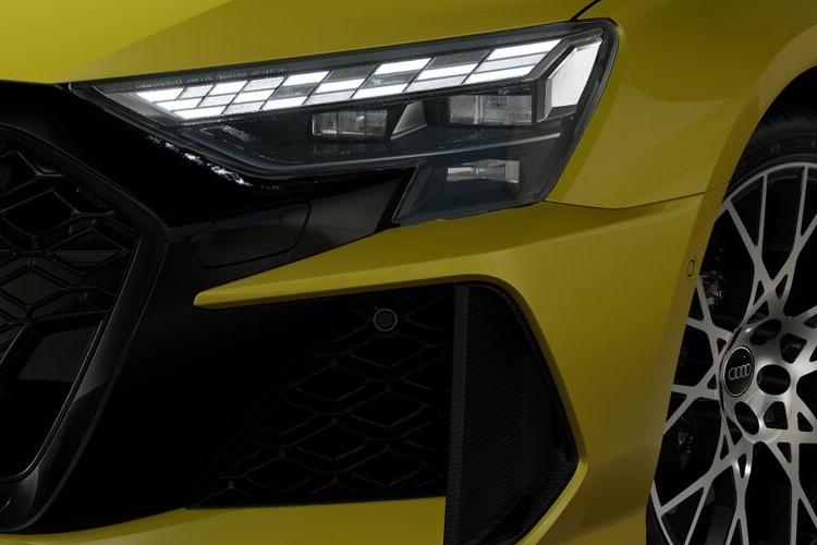 Audi RS3 Hatchback TFSI Quattro 400 S Tronic close up