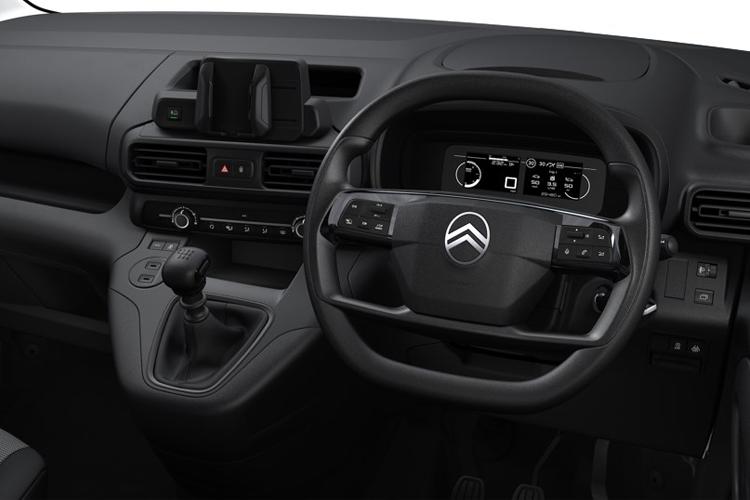 Citroen Berlingo Small Van Crew 1.5BlHDi XL 850 6speed Enterprise interior view