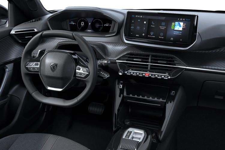 Peugeot E-2008 Small Crossover/SUV 115kW 54kWh 156 GT Auto interior view