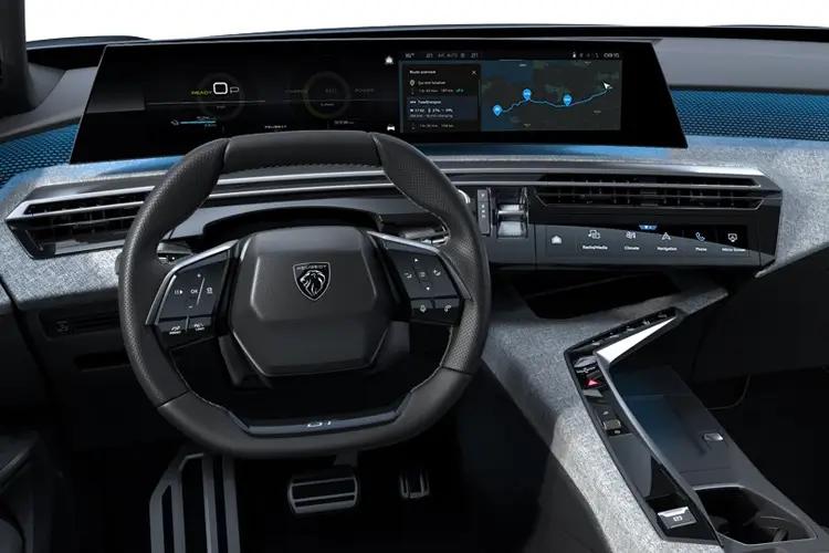 Peugeot E-3008 Large SUV 73kWh 325 Dual Motor Launch Edition AWD interior view