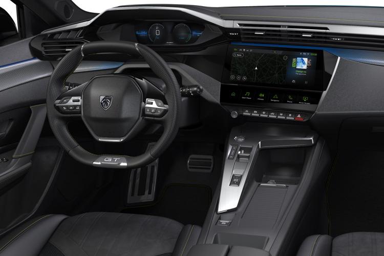 Peugeot E-308 Hatchback 115kW 54kWh 156 Allure Auto interior view
