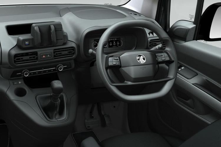 Vauxhall E-Combo Cargo Medium Van - Standard Combo Electric XL H1 2300 100kW 50kWh Prime interior view