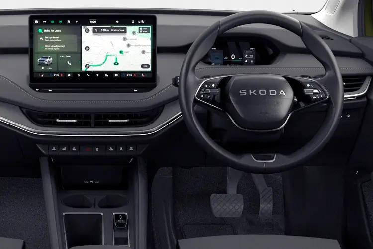 Skoda Enyaq Medium Crossover/SUV 82kWh 210kW 85x Sportline Auto 4X4 interior view