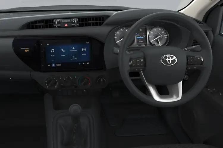 Toyota Hilux Pickup Single Cab 2.8 D-4D 204 Active Start+Stop interior view