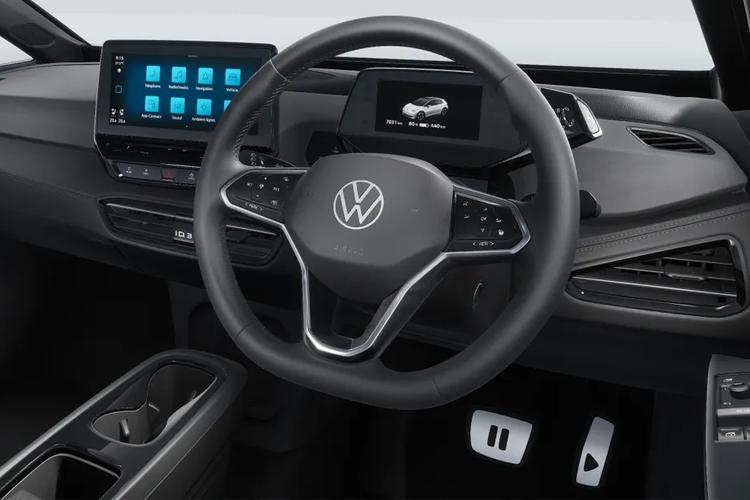 Volkswagen ID.3 Hatchback 204 59kWh Pro Comfort/Dap Auto interior view