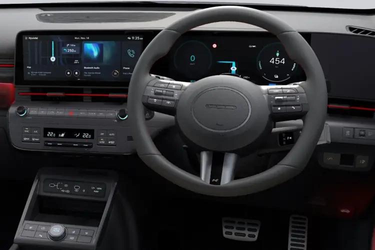Hyundai Kona EV Hatchback 65kWh Advance Auto interior view