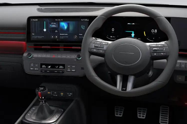 Hyundai Kona Medium Crossover/SUV 1.6T 138ps Advance interior view