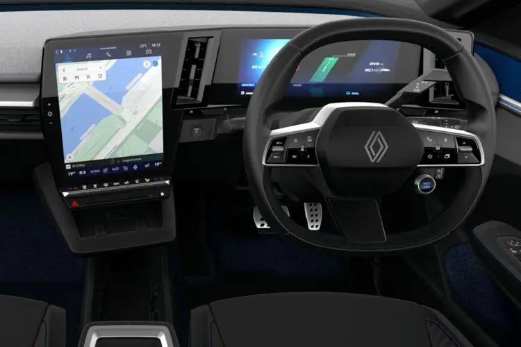 Renault Megane E-Tech Hatchback EV60 160kW 60kWh Techno Esprit Alpine interior view