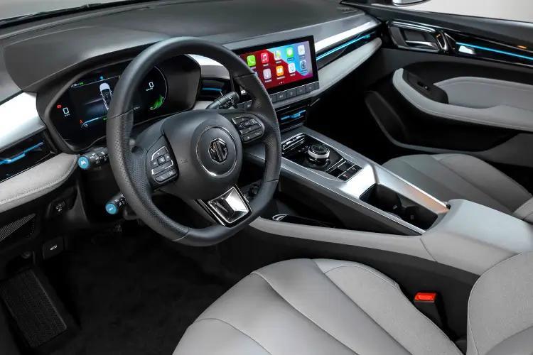 MG Motor UK MG5 EV Estate Trophy Long Range Auto interior view