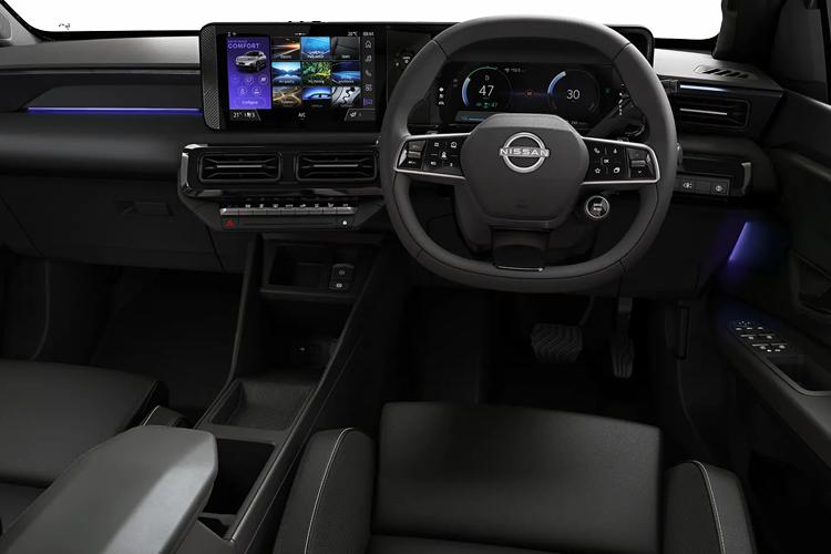 Nissan Micra Hatchback 90kW Engage 40kWh interior view