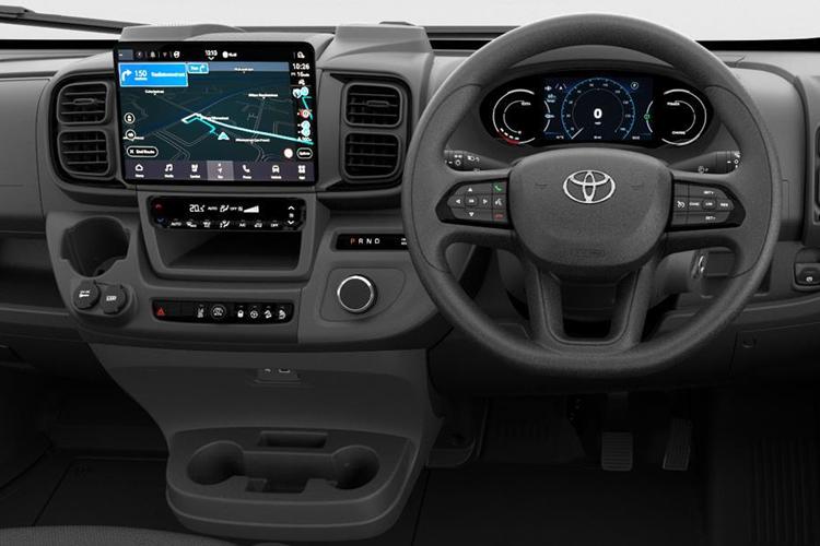 Toyota Proace Max EV Chassis Cab Chassis Cab L3 199KW 110kWH Icon interior view