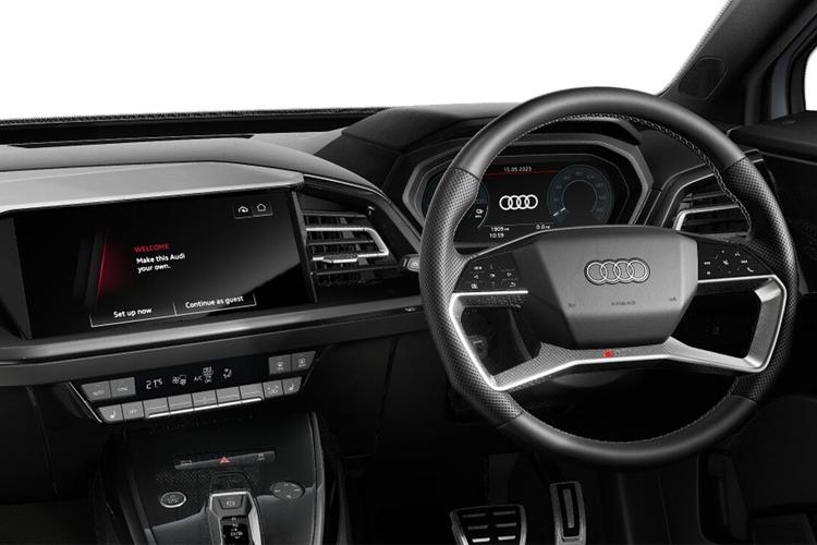 Audi Q4 E-Tron Medium Crossover/SUV 45 82kWh 286 Black Edition Tech Pack interior view