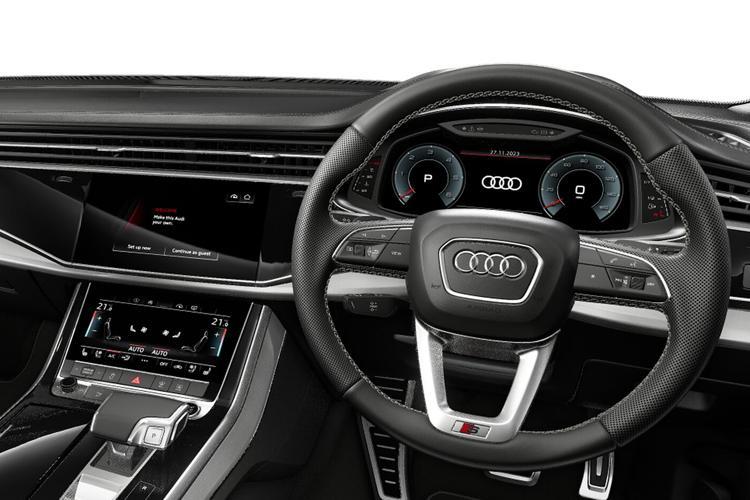 Audi Q7 Large SUV TDI 286 Quattro S Line Tech Pack Tiptronic interior view
