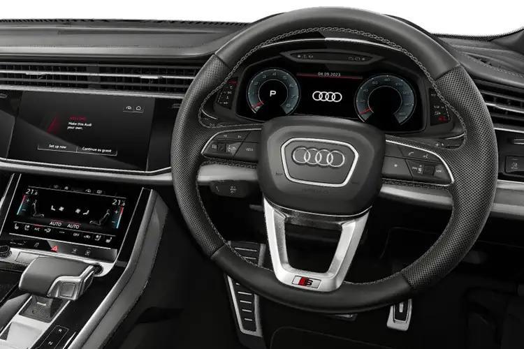 Audi Q8 Large SUV TFSI 340 Quattro S Line Tech Pack Tiptronic interior view