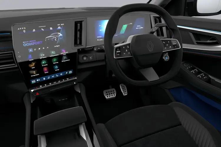 Renault Rafale Medium Crossover/SUV 1.2 E-Tech Fhev 200 Iconic Esprit Alpine Auto interior view