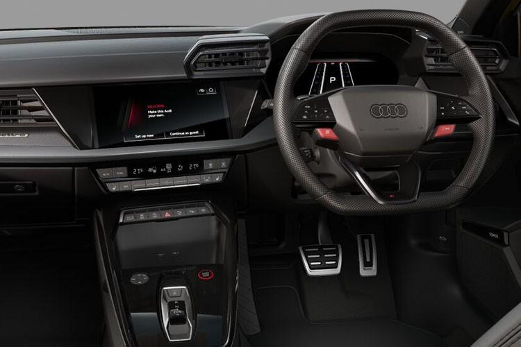 Audi RS3 Saloon TFSI Quattro 400PS Carbon Vorsprung S tronic interior view