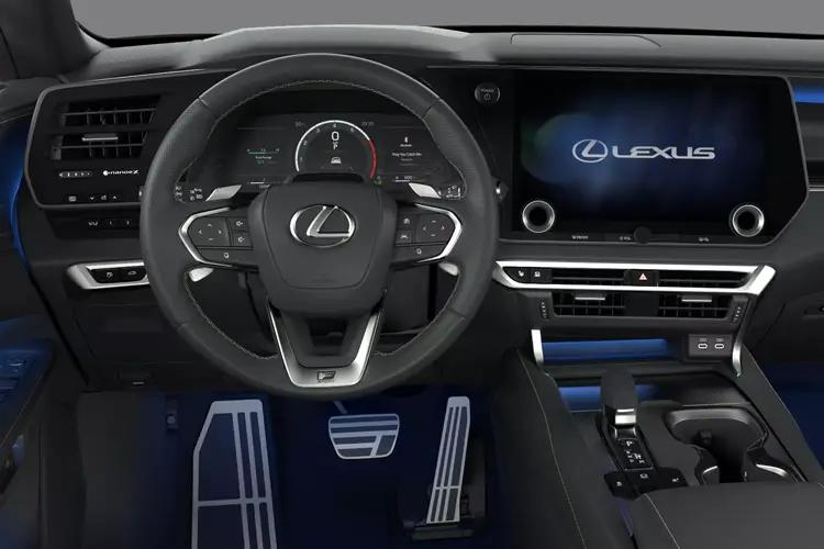 Lexus RX Medium Crossover/SUV 500h 2.4 DIRECT4 F-Sport Auto interior view