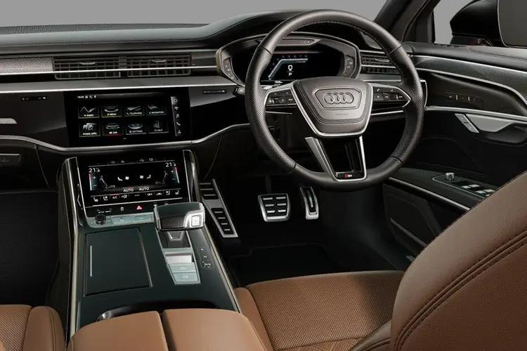 Audi S8 Saloon 571ps Quattro Black Edition Tiptronic interior view