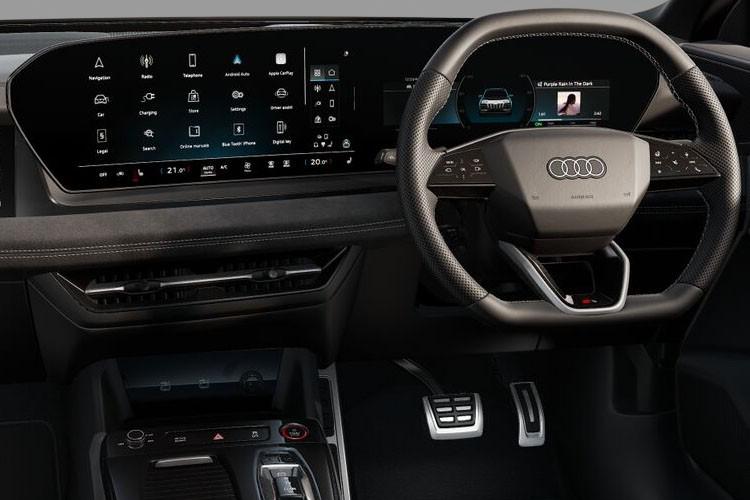 Audi SQ6 E-Tron Hatchback 100kWh Quattro 490 Edition 1 Auto interior view