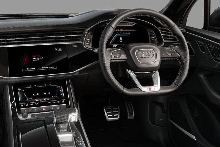 Audi SQ7 Large SUV 4.0 TFSI Quattro Black Edition Tech Pro Tiptronic interior view